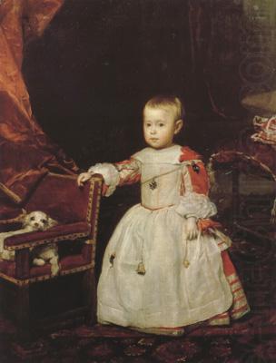 Diego Velazquez Portrait du Prince Philippe Prosper (df02) china oil painting image